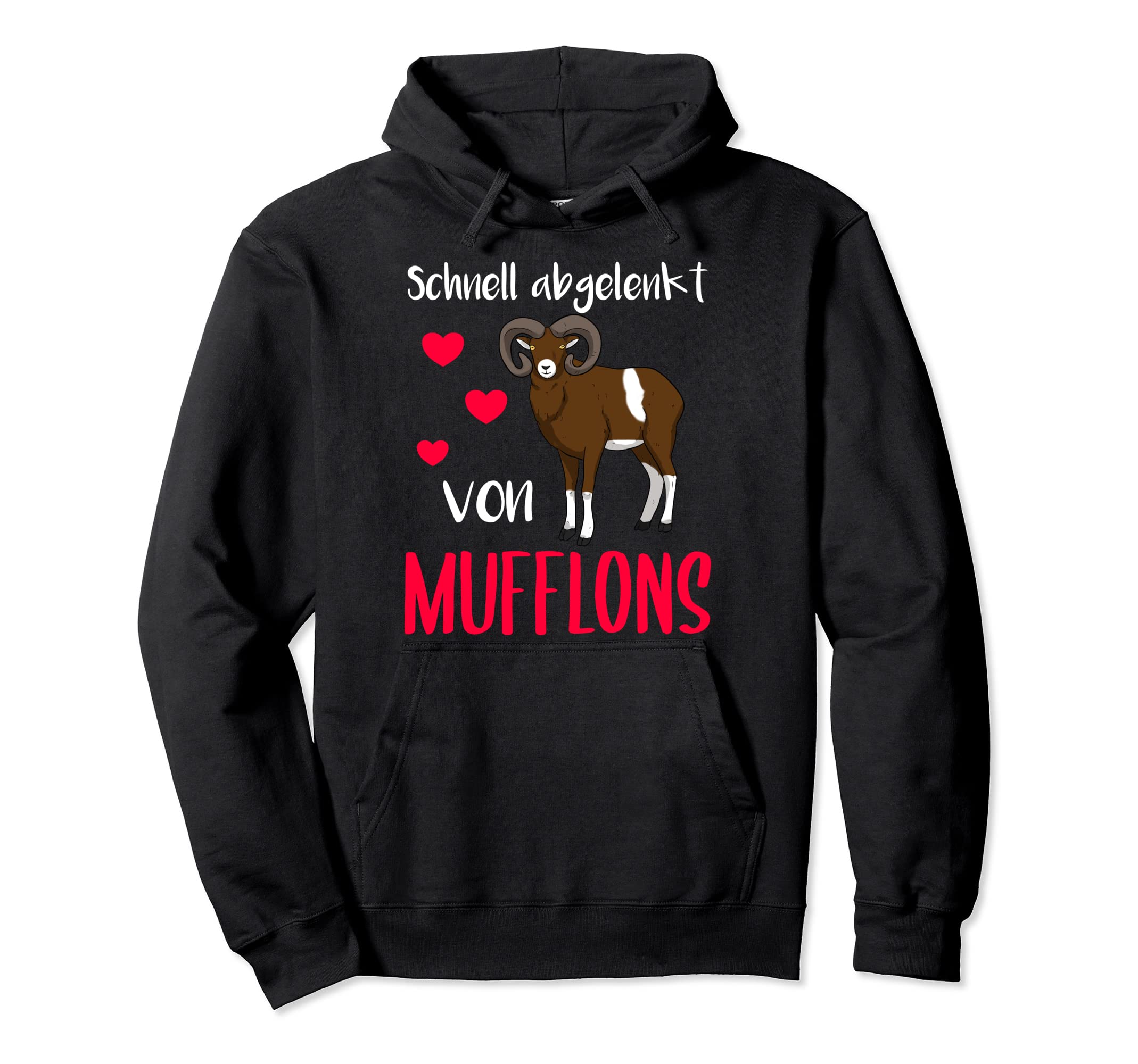 Wildschaf Muffelwild Mufflon SprücheMufflon Wild Sheep Muffel Deer Pullover Hoodie