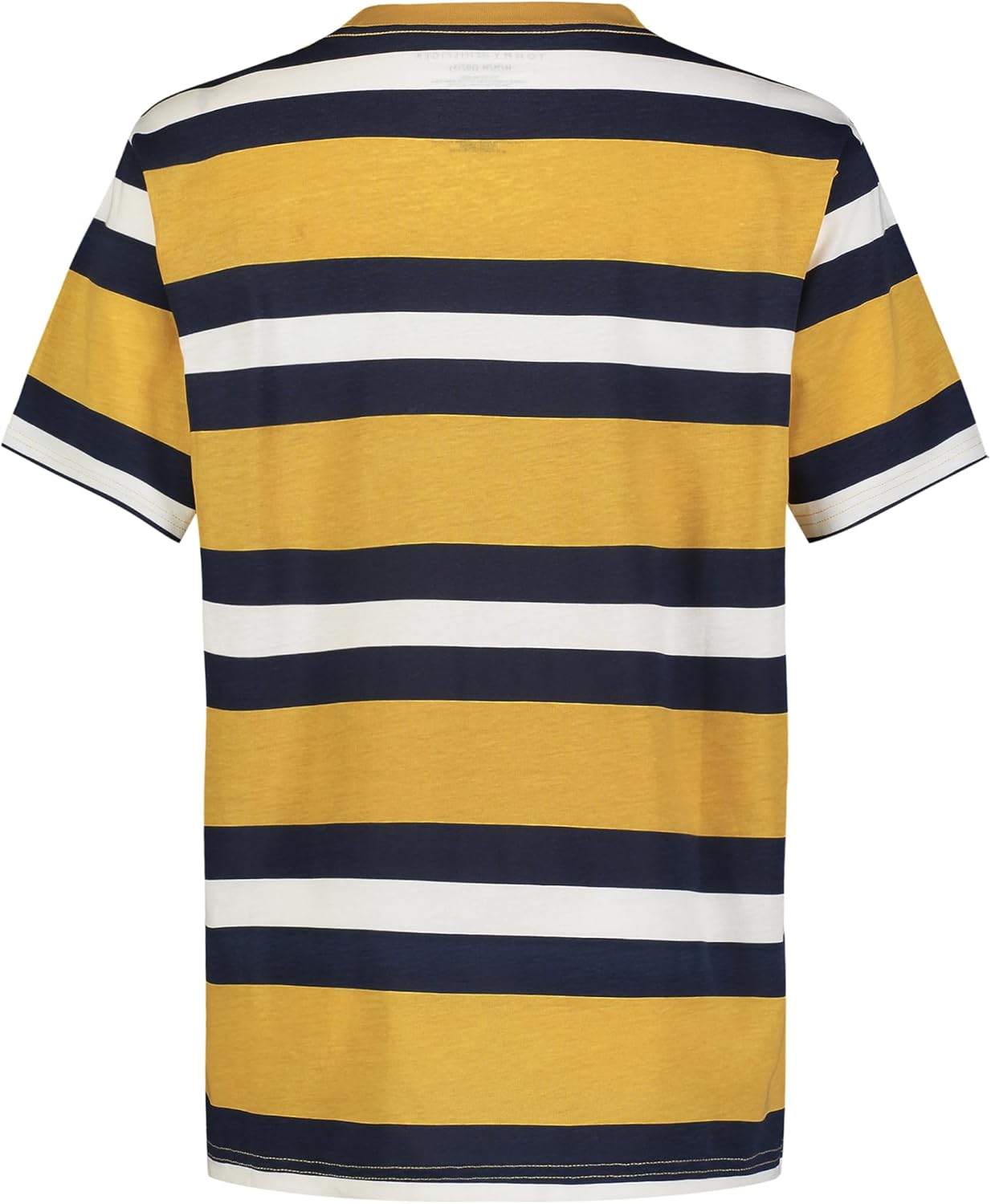 Tommy Hilfiger Boys Short Sleeve Striped Crew Neck T-Shirt, Soft, Comfortable, Relaxed Fit - Image 2