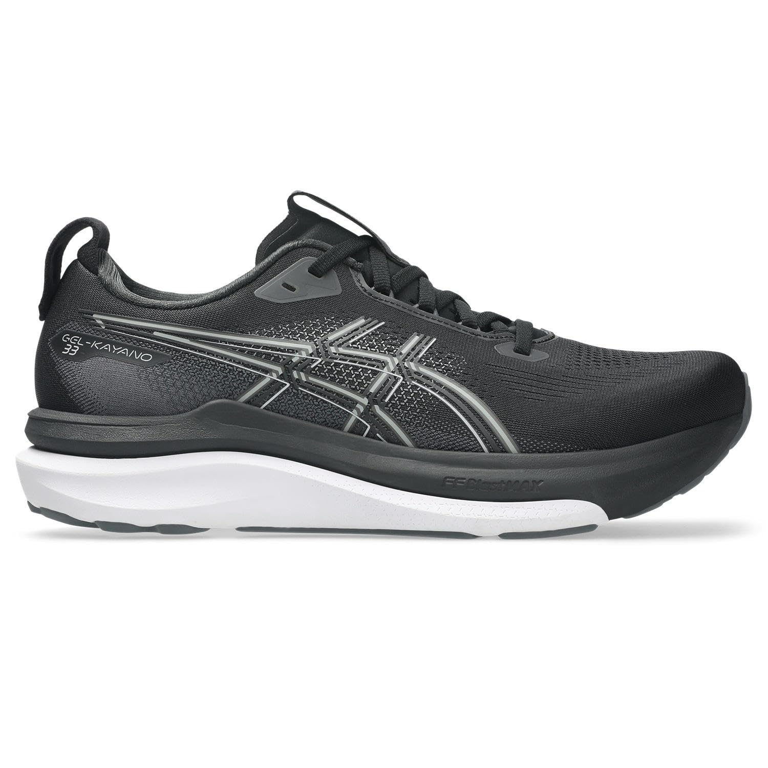 Asics Gel-Kayano 33 Black/White ZapatillasHombre