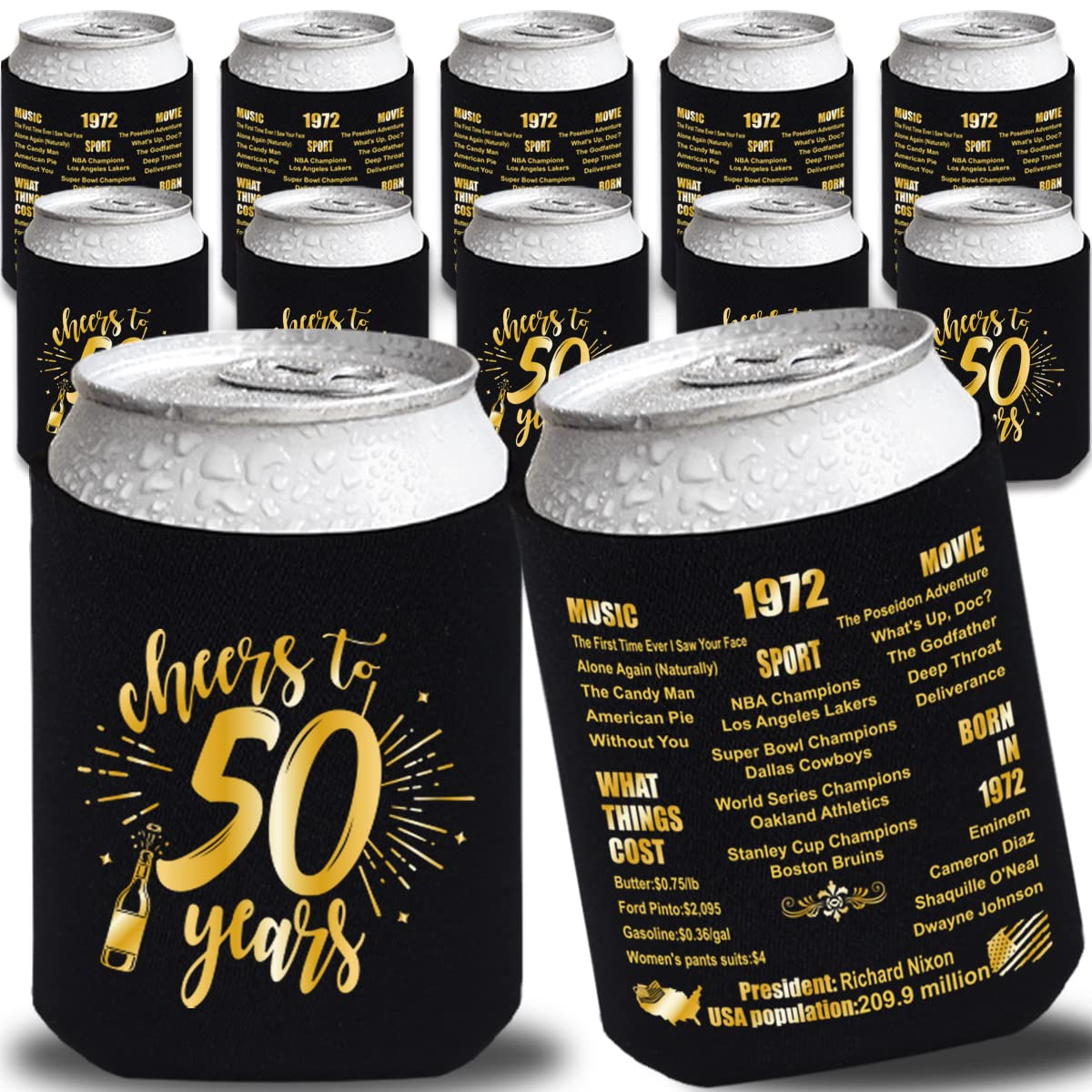 Buy Henghere Happy 50th Birthday Decorations for Men Women, 50th