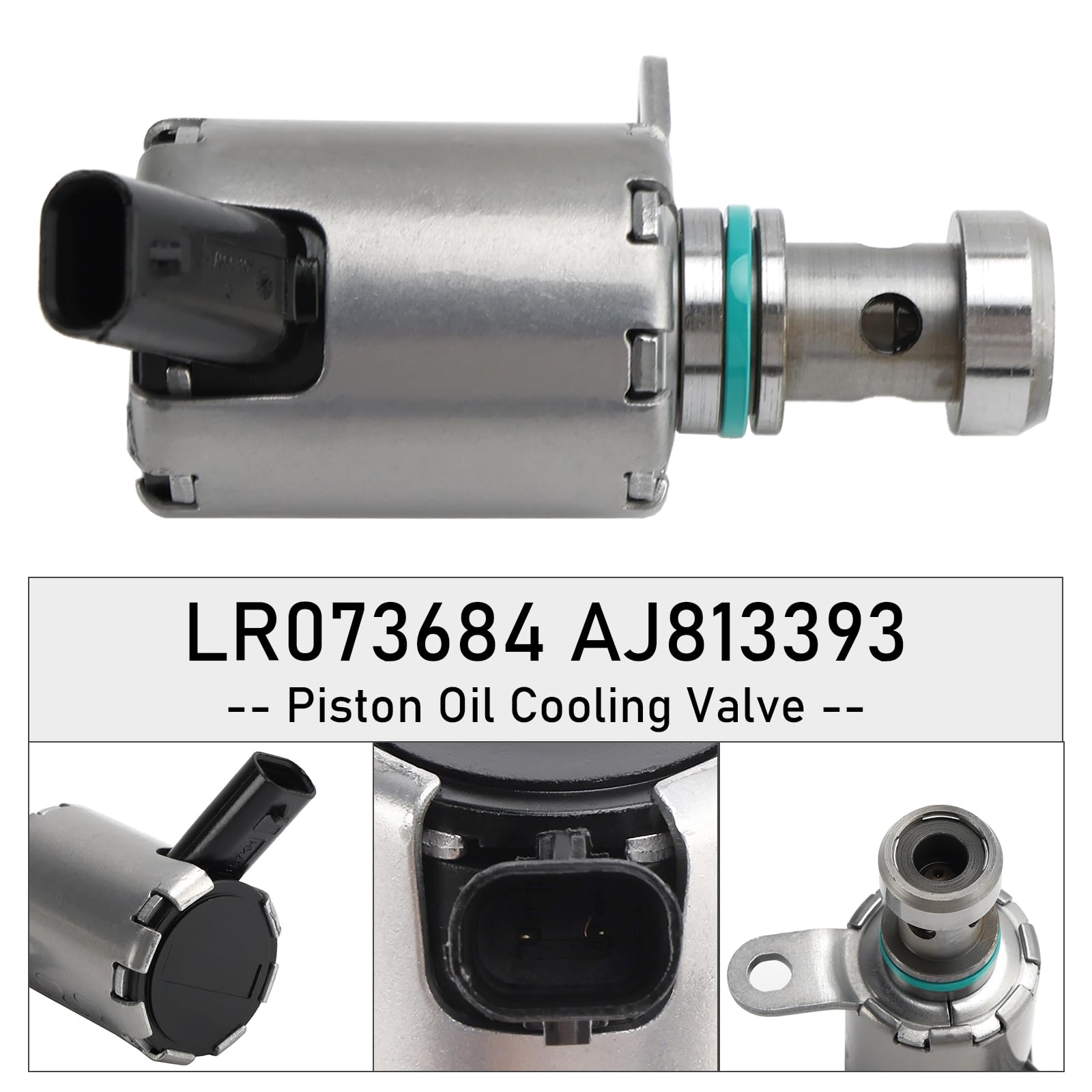 MAD HORNETS Piston Oil Cooling Valve for Diesel Engine Adatto per Land Rover Discovery Sport Range Rover Evoque Velar Adatto per Jaguar 2.0 AJ20D4 LR073684 AJ813393
