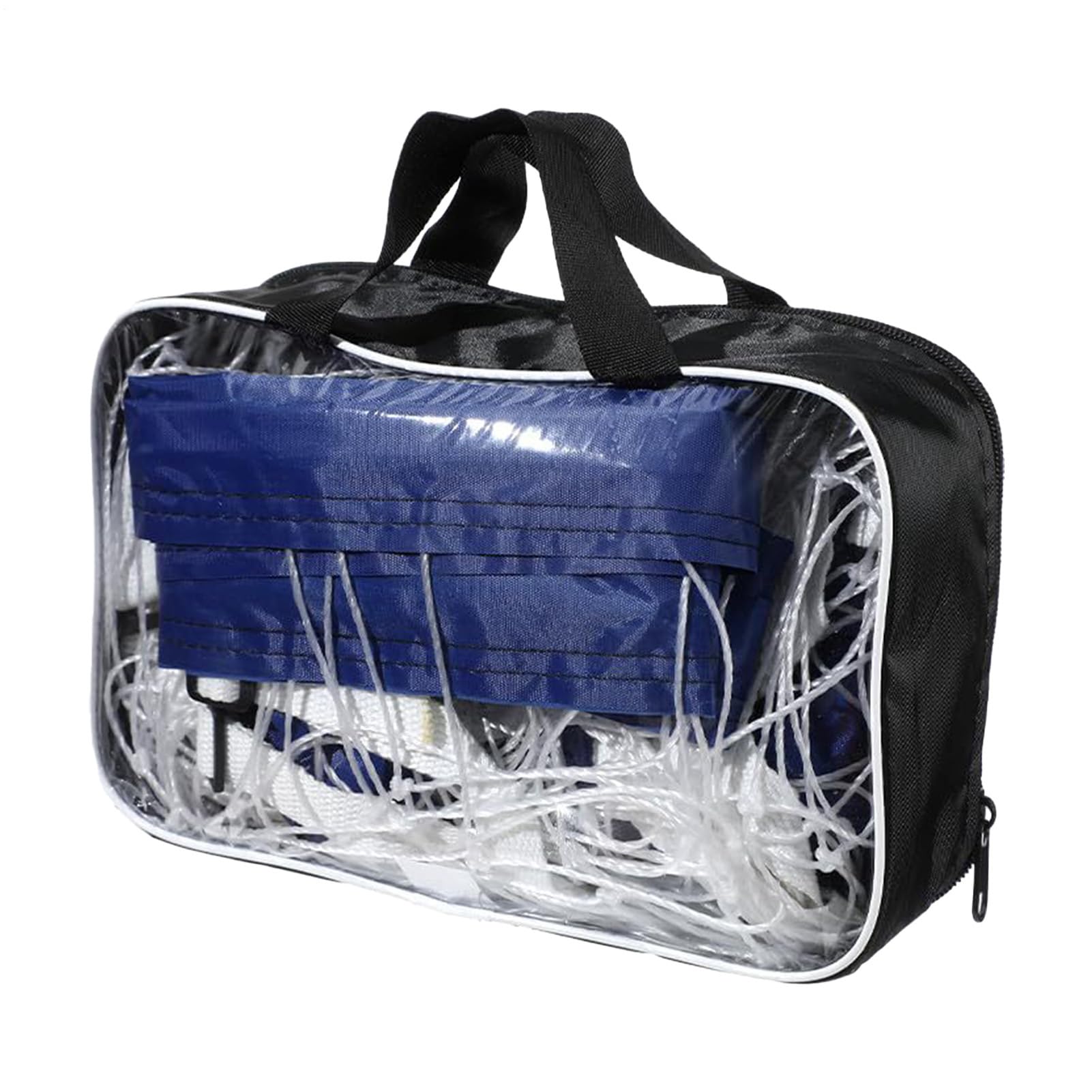 Filet de badminton – Filet de volleyball | Filet en nylon pliable | Filet de volleyball portable | Fournitures de piscine de rechange robustes pour arrière-cour