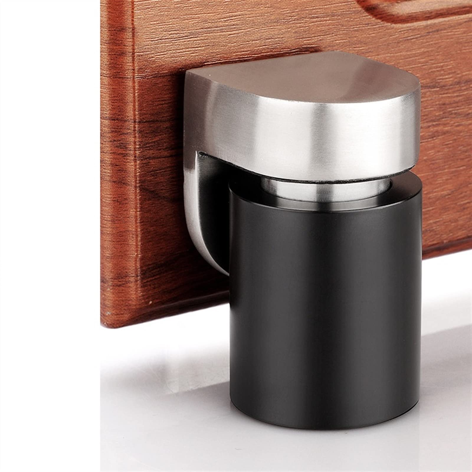 Butée de porte lourde magnétique cylindrique en inox pour retenue de meuble et quincaillerie