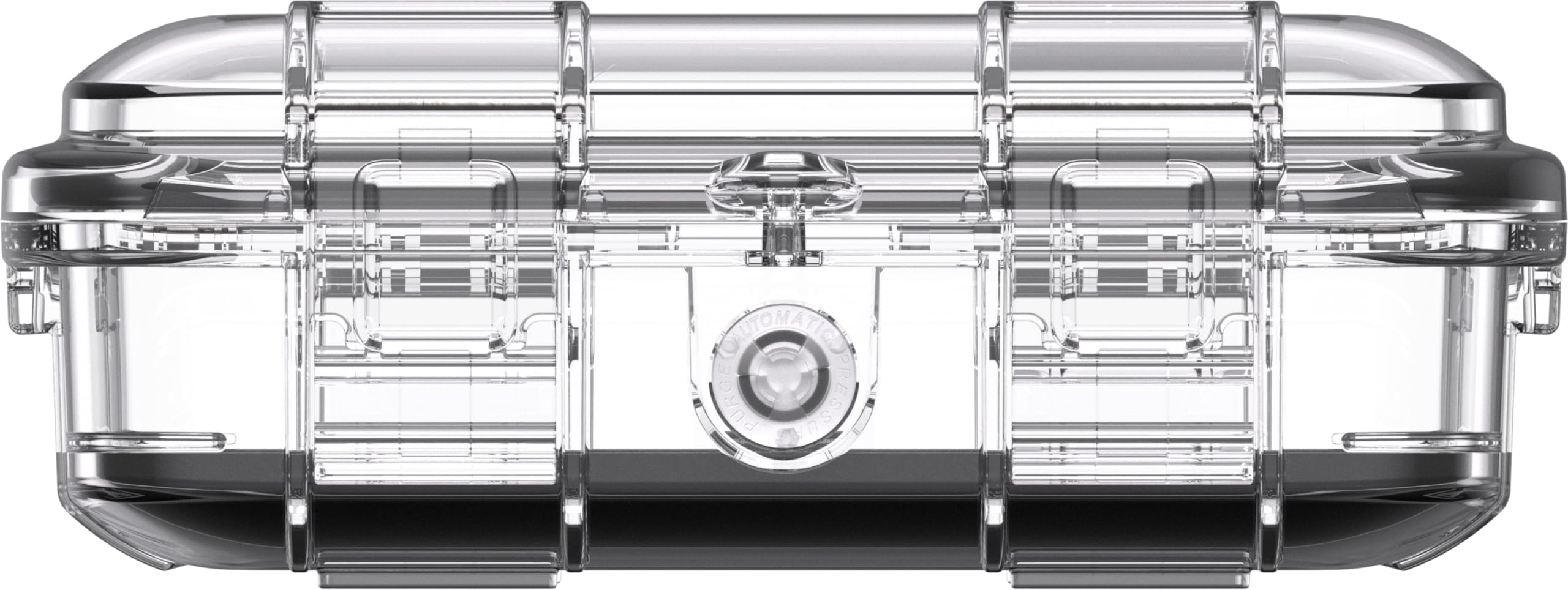 PELI M40 Micro Case - Mala Walizka Ochronna; Ochrony dla Cennego Sprzetu, i Narzedzia Kompaktowe; Wodoodporna, Pyloszczelna i Odporna na Zgniecenie; Pojemnosc 1L; CZARNY/PRZEZROCZYSTY