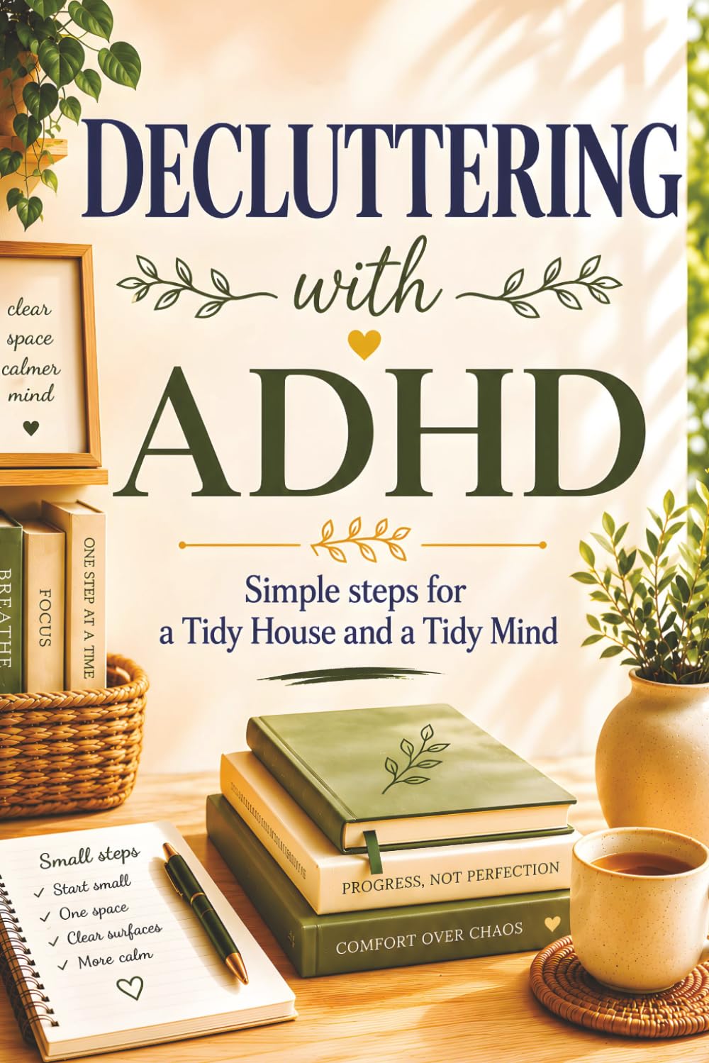 Decluttering With ADHD - Simple Steps For a Tidy House and a Tidy Mind: Practical Room-by-Room Strategies to Beat Clutter, Build Routines That Last, ... Home Without the Pressure of Perfection