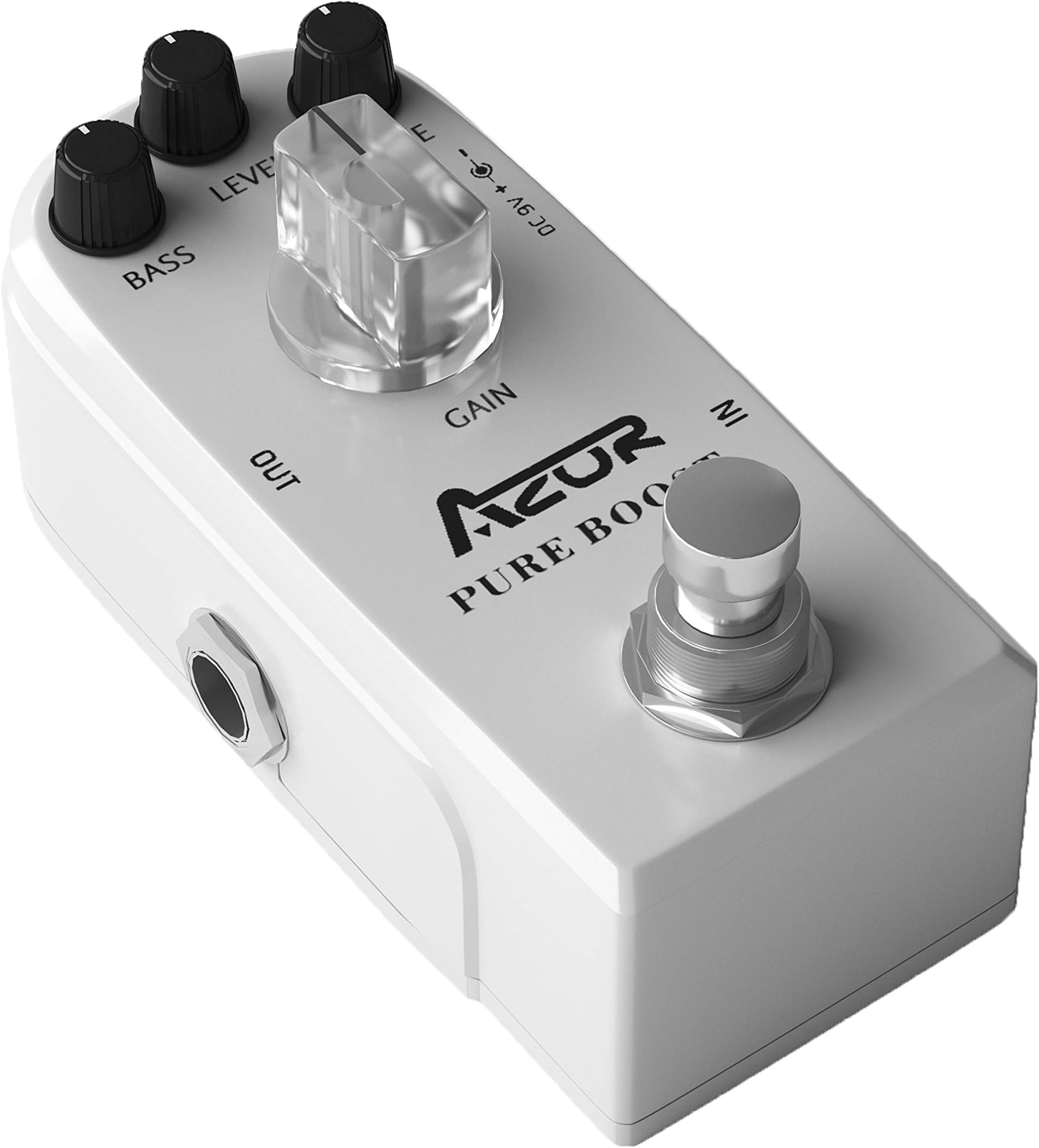 AZOR Pure Boost Guitar Effect Pedal Micro Clean Boost Pedal for Electric Guitar True Bypass