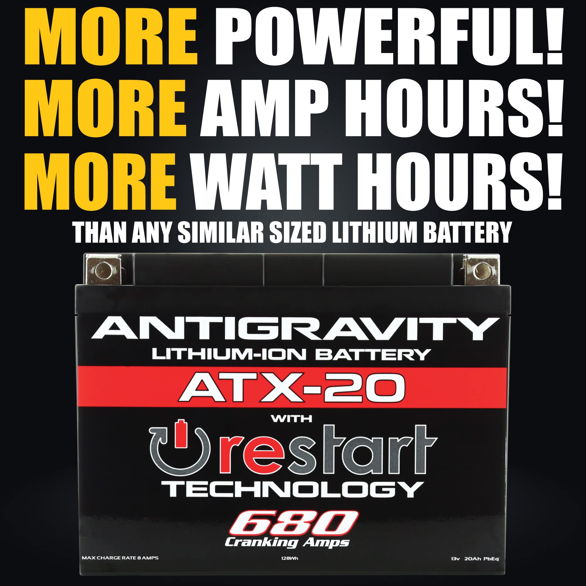 Amazon.co.jp: Antigravity ATX-20 RE-START バッテリー : パソコン 