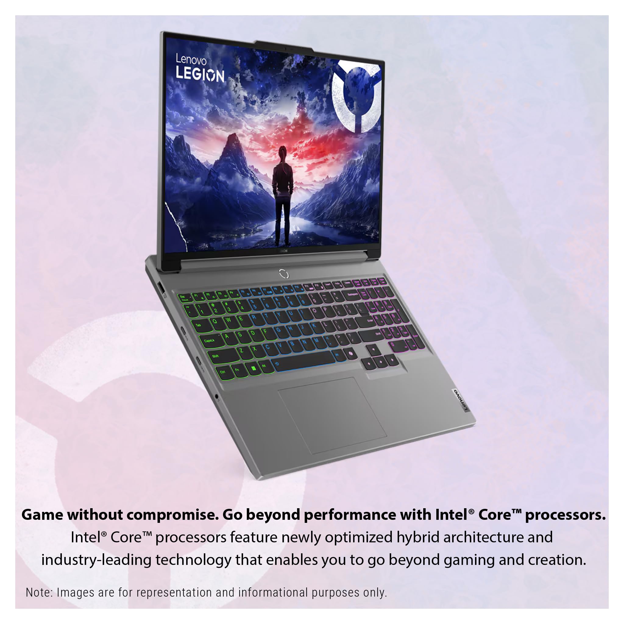 Lenovo Legion 5 Ai Notebook Gaming – Intel Core I9, 64GB RAM, 2TB SSD, RTX 5070, Display OLED 15.1” 165Hz, Win 11 Pro - 4
