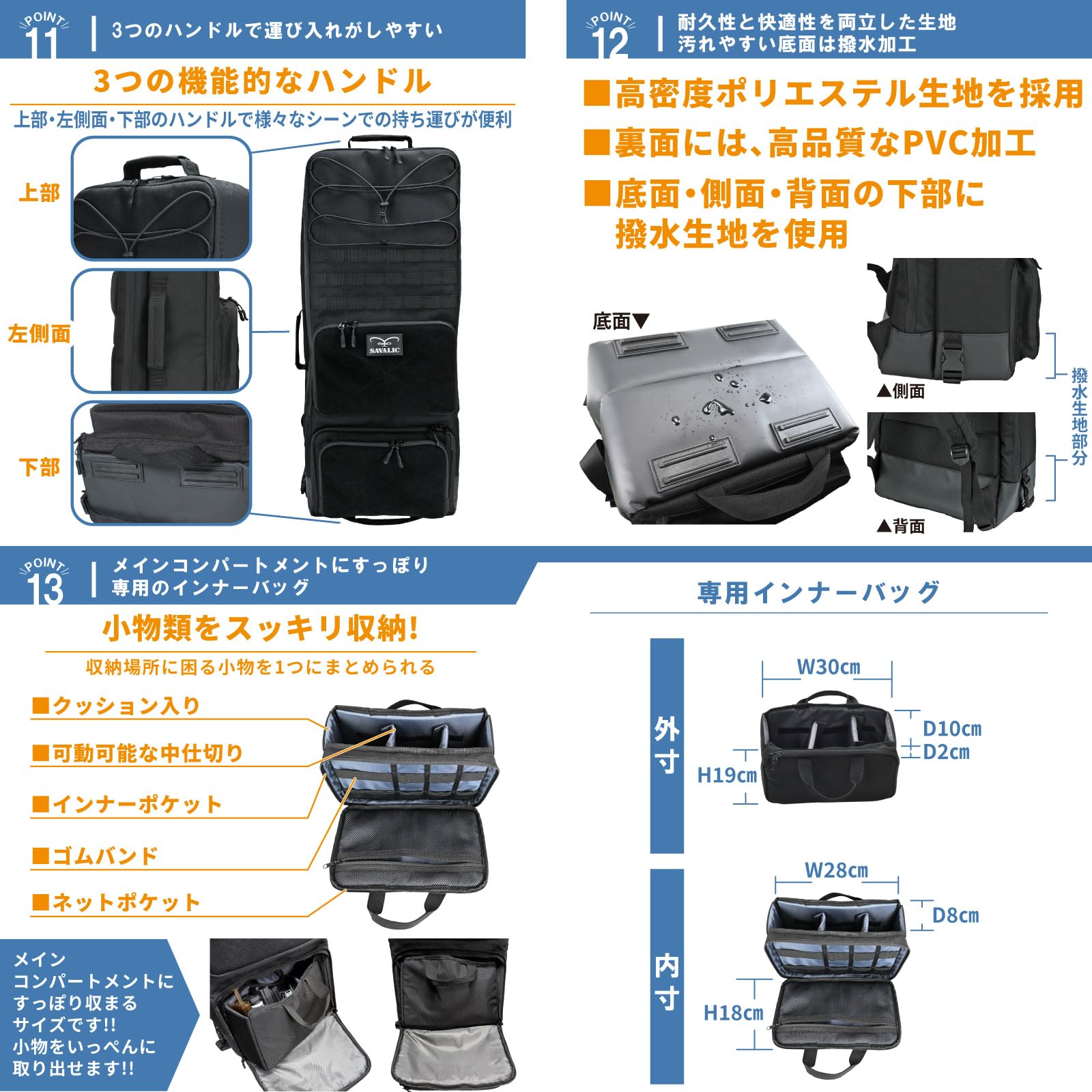Amazon.co.jp: SAVALIC ガンケース リュック TYPE83 2丁収納 サバゲー