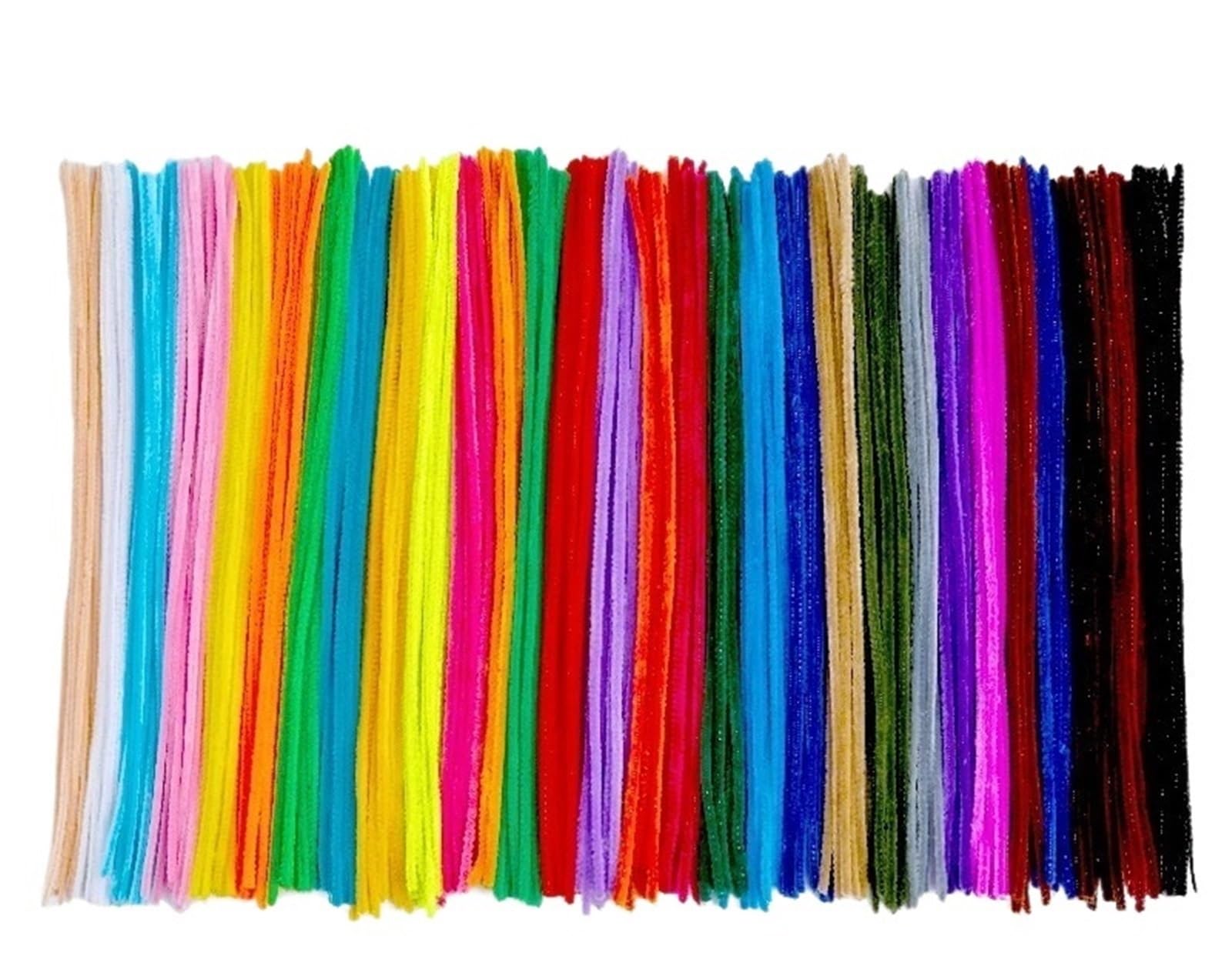 Scovolini Colorati Per Lavoretti 400 pezzi steli in ciniglia di colori misti giocattoli educativi manuali materiale fai da te for feste