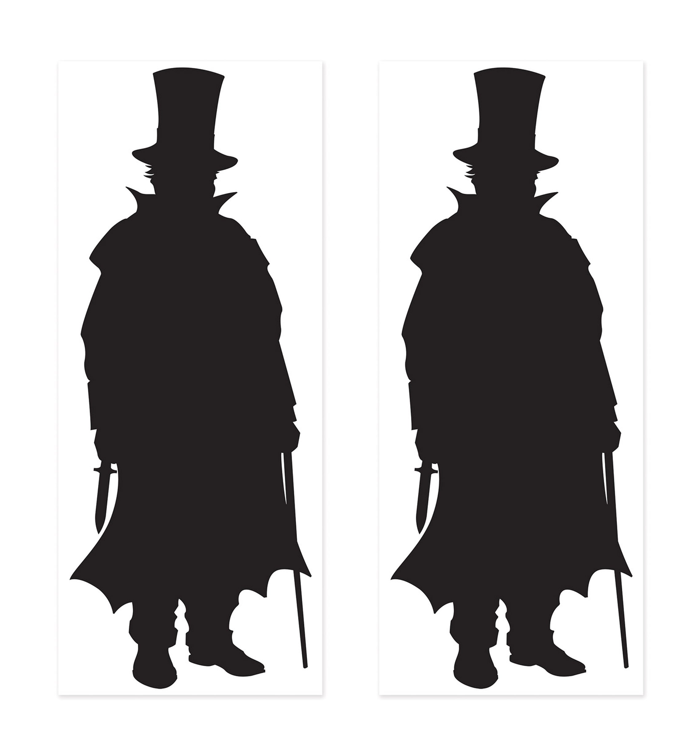 Silhouettes de méchant Beistle pour transformer votre salon en scène de crime Halloween