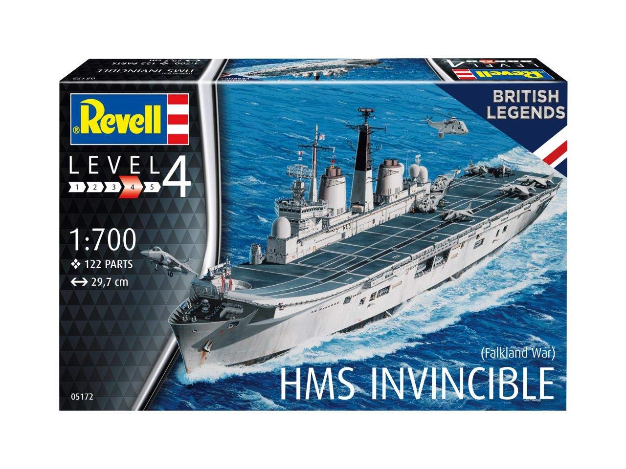 Amazon | ドイツレベル 1/700 イギリス海軍 HMS インヴィンシブル