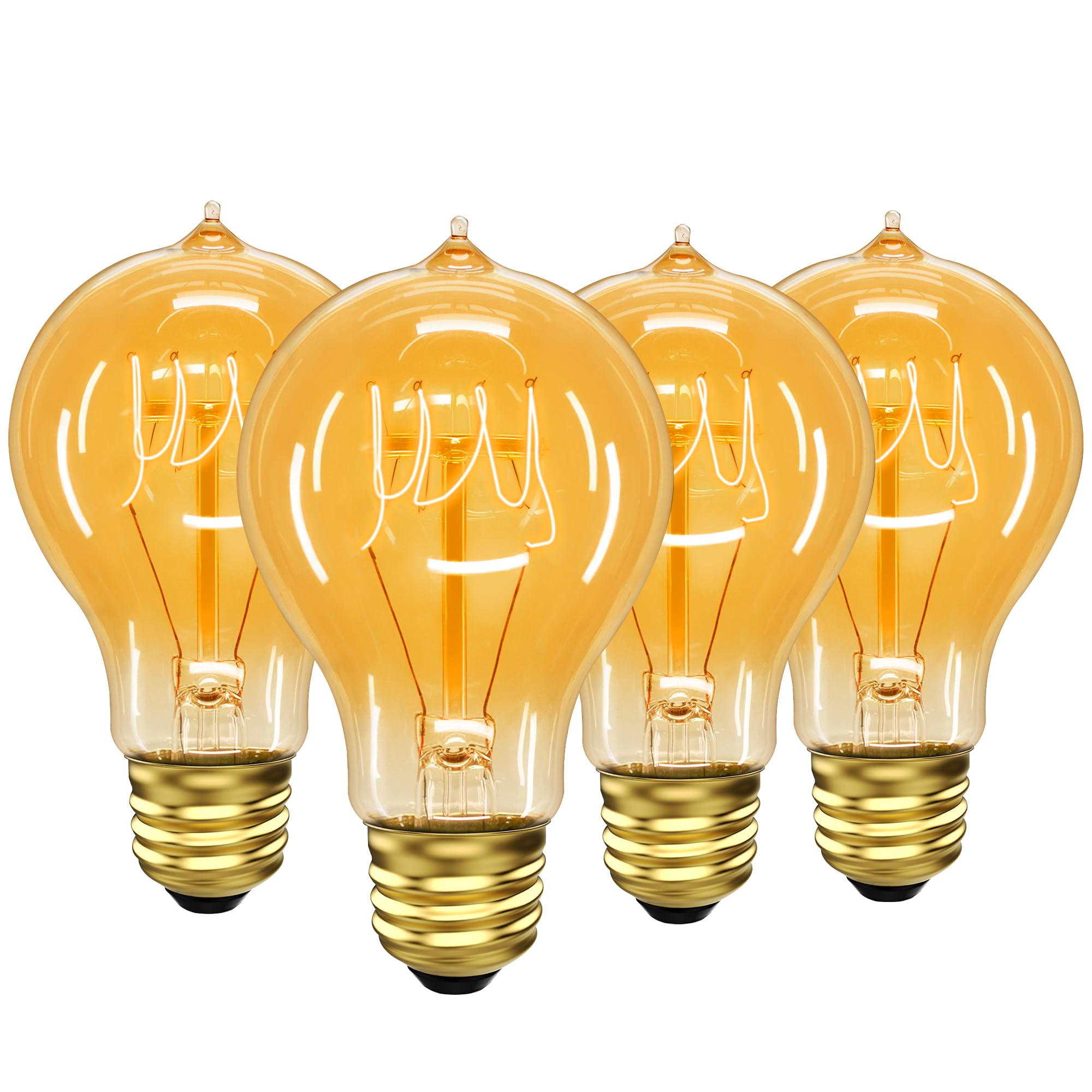 FUJIECO Vintage 40W 4-Pack