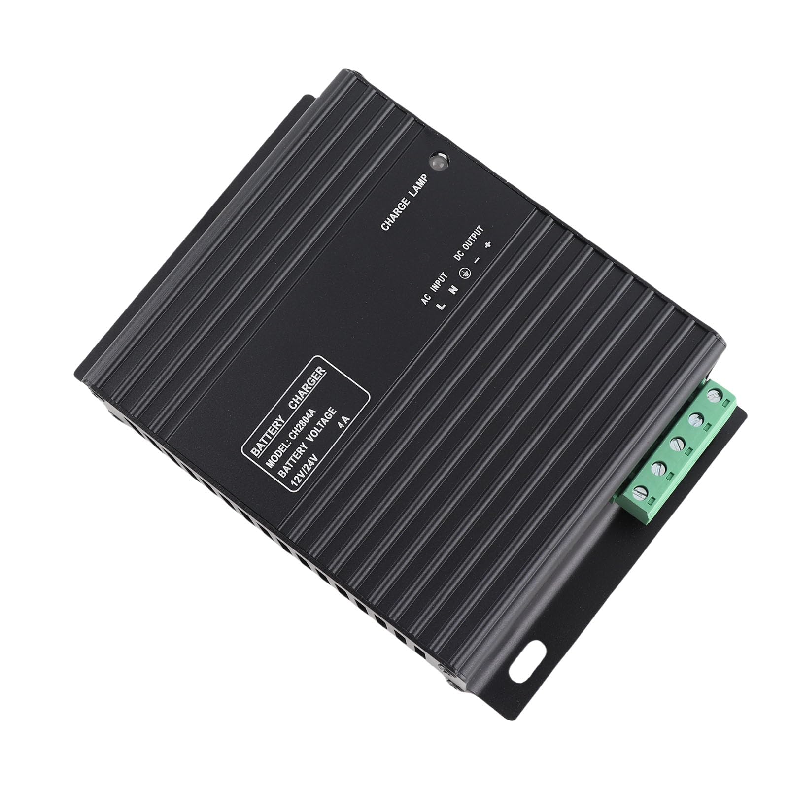 AMONIDA Cargador Inteligente de Batería 12V 24V, con Carcasa de Aluminio