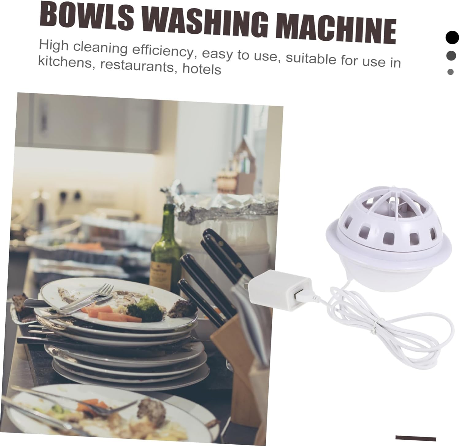 Automatic Wave Dishwasher Kitchen Dishwasher Small Washer Machine Dish Washer High Efficiency