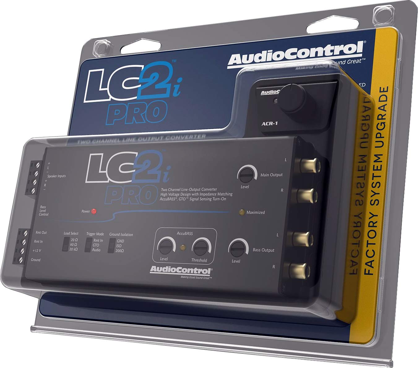 AudioControl LC2i PRO 2Channel Line Output Converter with Impedance