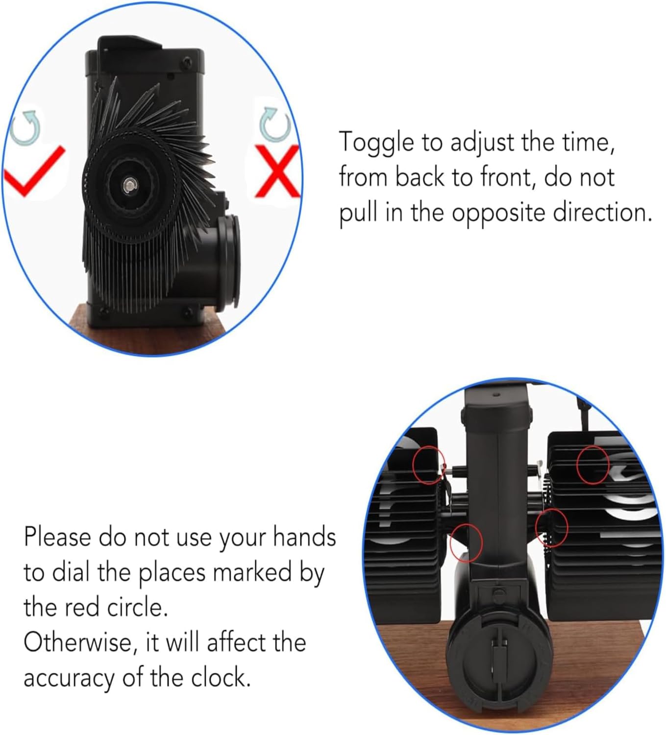 Digital Flip Down Clock, Retro Automatic Page Turning Clock, Internal Gear Operated Mechanical Flip Clock for Home & Office Multifunctional Decor (Black)