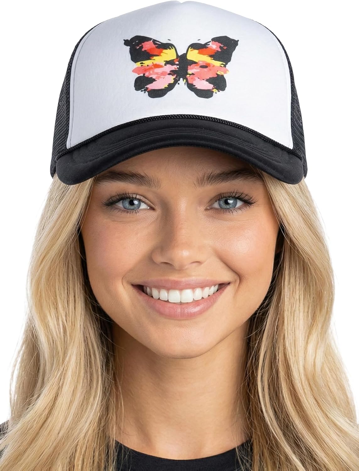 Funky Junque Premium Mesh Snapback Trucker Hat - Stylish Comfort for All - Patriotic, Humor & More