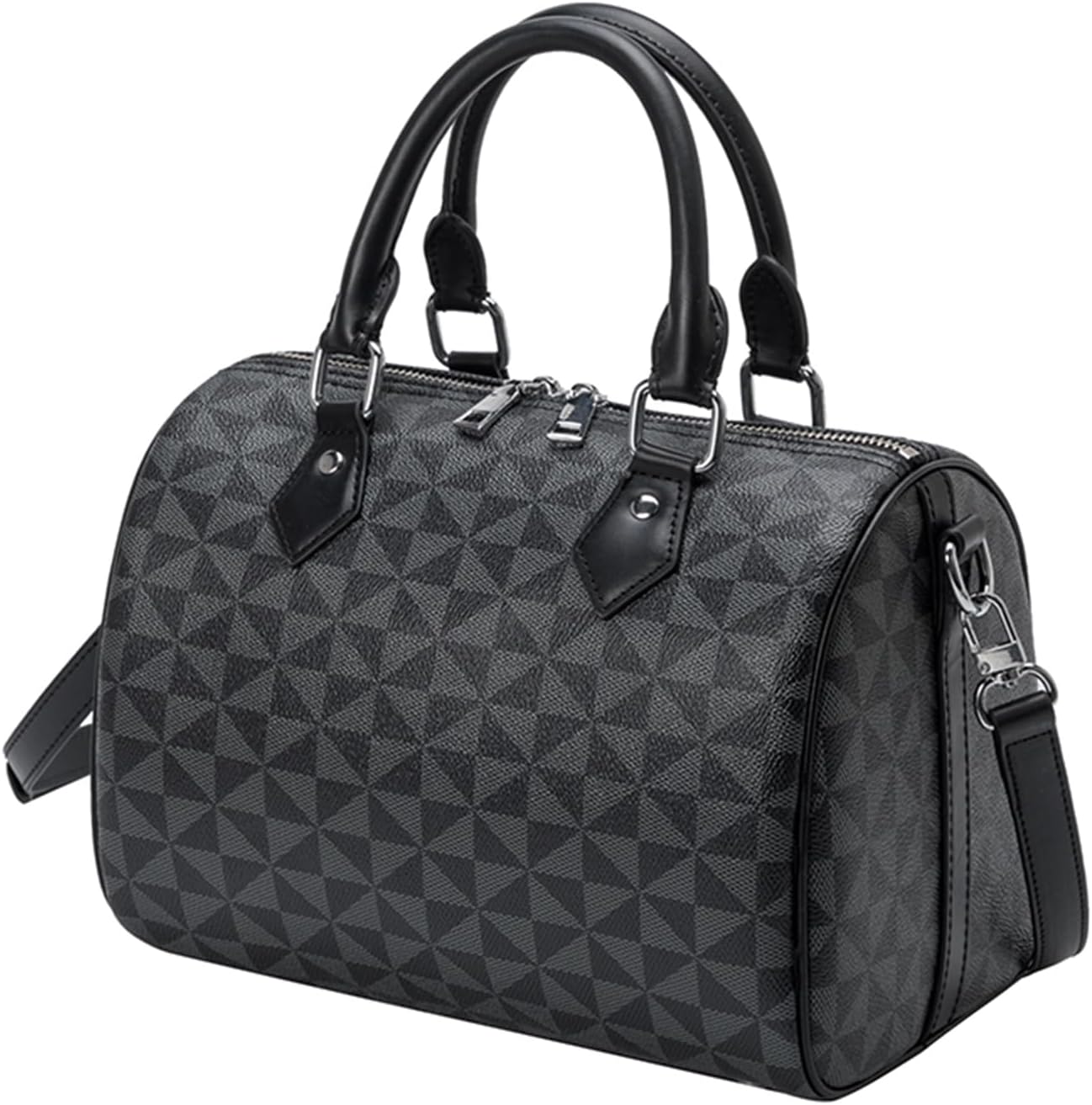 Handbags for Women Faux Leather Purse Large Handle Satchel Bags Shoulder Bag PU Bag - Image 3