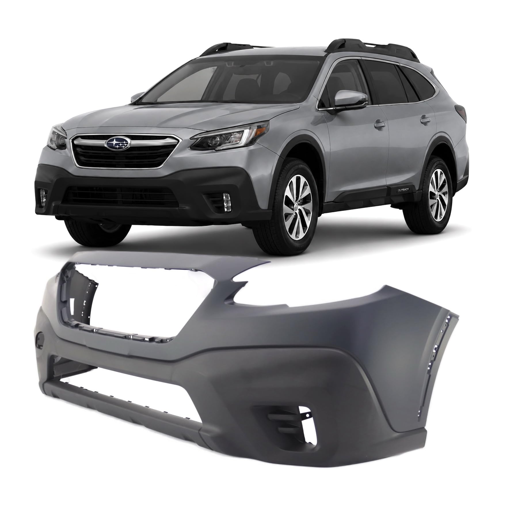 FitParts Compatible with Subaru Outback 2020–2022 Front Bumper Cover