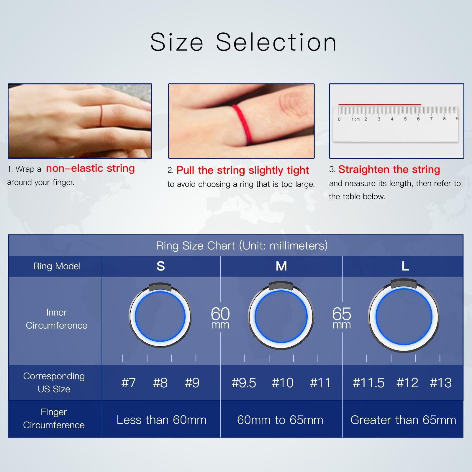 JAKCOM T1 Smart Ring Tesla Edition Premium Car Key Replacement for Model 3 Y S X Cybertruck & Many NFC Functions for iPhone Android of Wearable Technology Device (Size M)