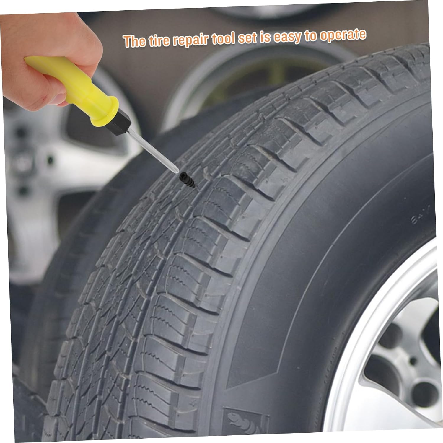 CHILDWEET Vacuum Tire Repair Nail 21 Piece Set for Car and Motorcycle