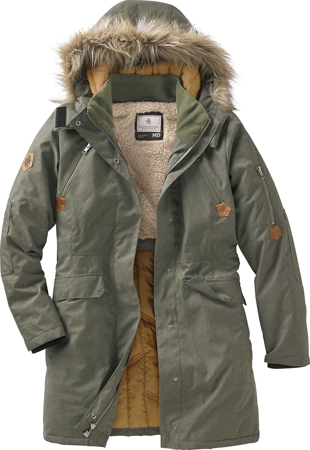Women's Water Resistant Hooded Anorak Parka