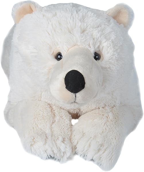 Wild Republic 18080 Republic 19554 Jumbo Plüsch Eisbär, großes Kuscheltier, Plüschtier, Cuddlekins, 76 cm - 2