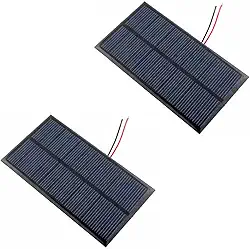 CDR 2 Mini Painel Solar 12v 1.5w P/Ionizador De Piscina