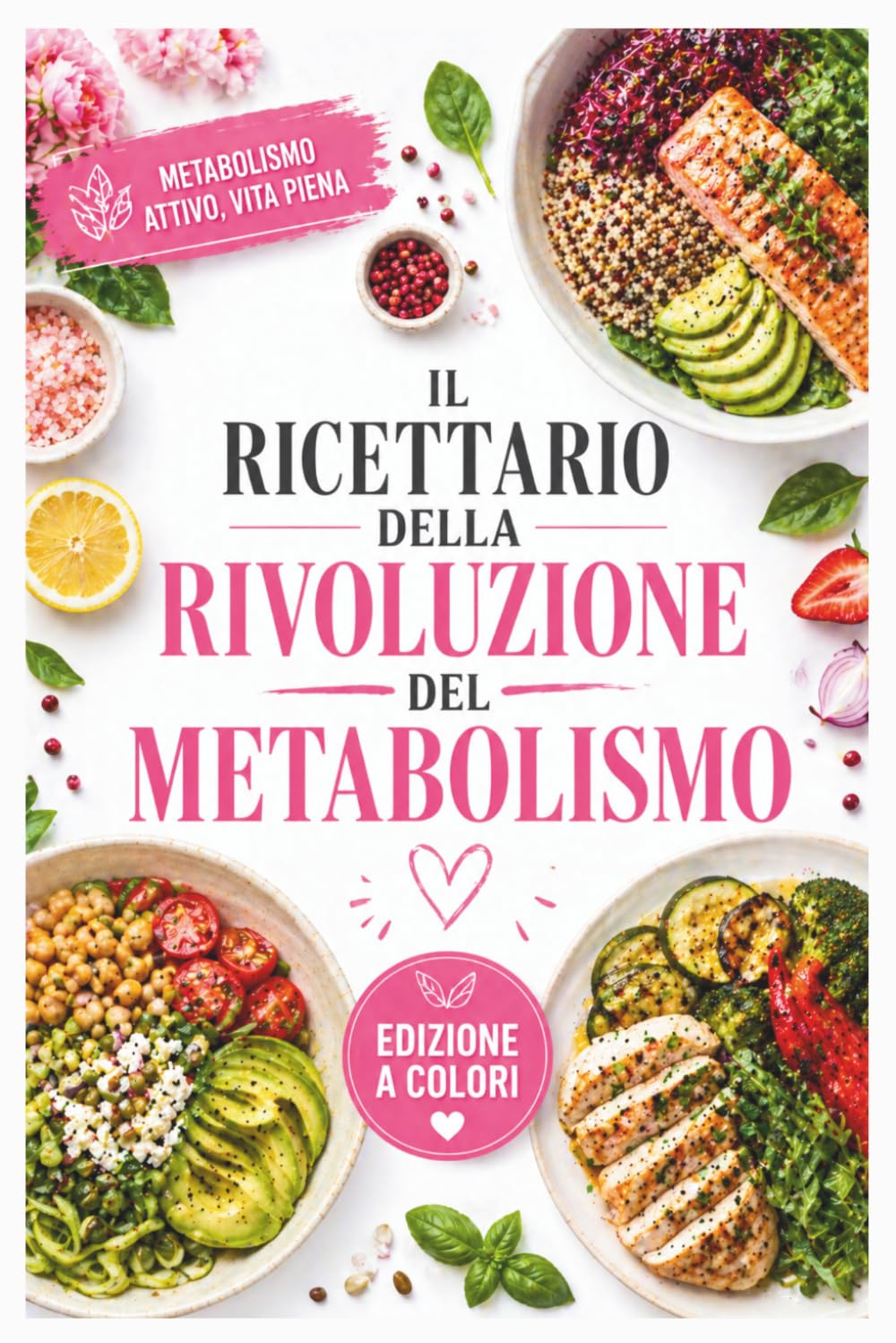 Il Ricettario Della Rivoluzione Del Metabolismo: Ricette Antinfiammatorie Ispirate A Cristina Tomasi Per Combattere L'insulino-resistenza, Gestire Il Peso E Rallentare L'invecchiamento