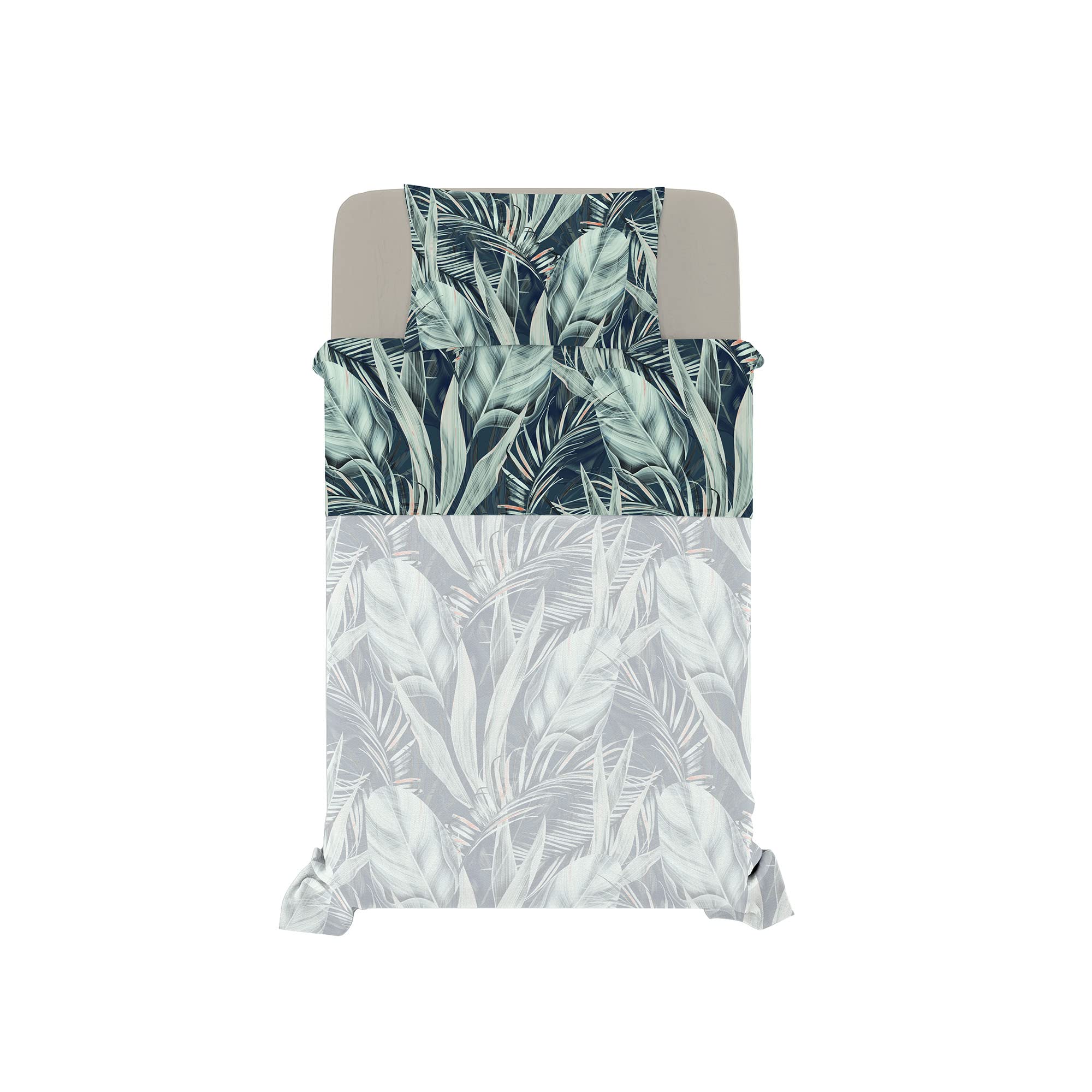 Fashion Bed Sheet Set, Made in Italy, Soft Microfibre Bed Set, Fitted Sheet - Image 2