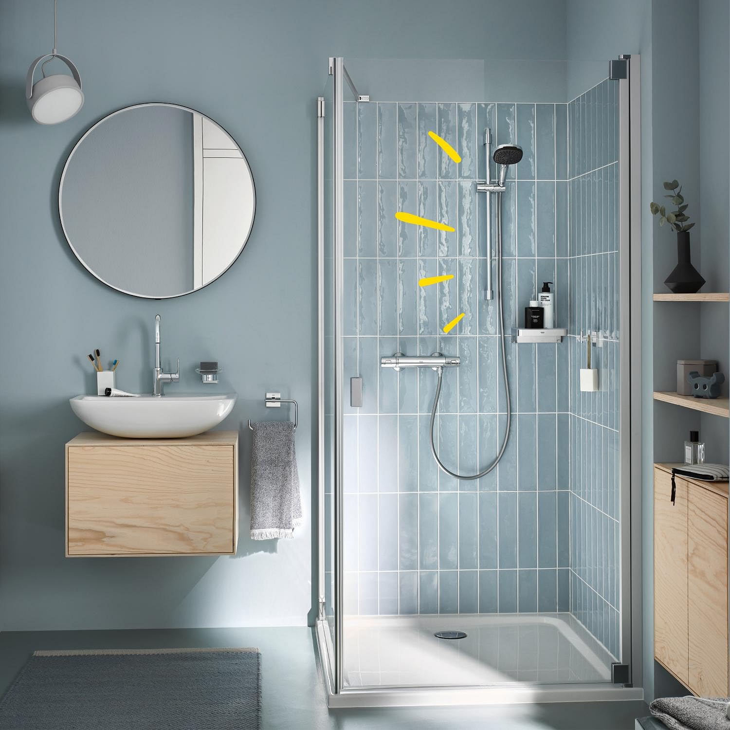 Grohe Precision Trend Miscelatore termostatico per doccia, 34237003