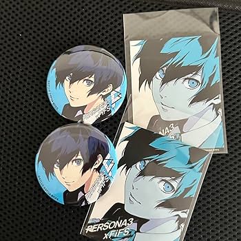 Amazon.co.jp: FiFSイラスト展 ペルソナ3 主人公 キタロー 缶