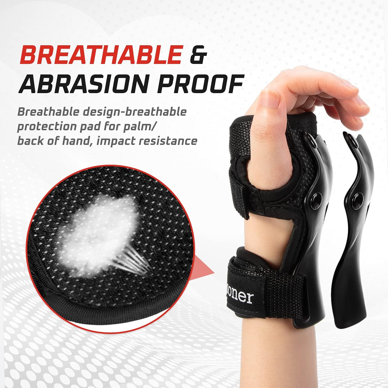 Wrist Guards Protective Gear Wrist Brace Impact Sport Wrist for Adult/Child, Wrist Savers with Protection Pads for Multi Sports Skateboarding Skating Snowboarding (Dark gray, S (Kids 3-6 years)) : Sports & Outdoors