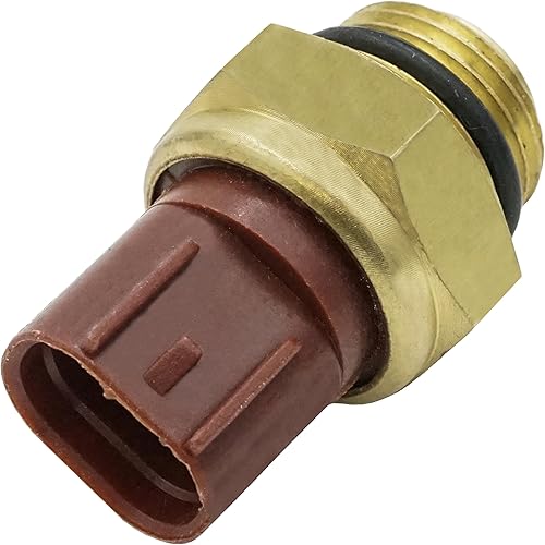 Caltric Interruptor de sensor térmico para ventilador compatible con Yamaha Yzfr6 Yzf-R6 R6 1999-2002