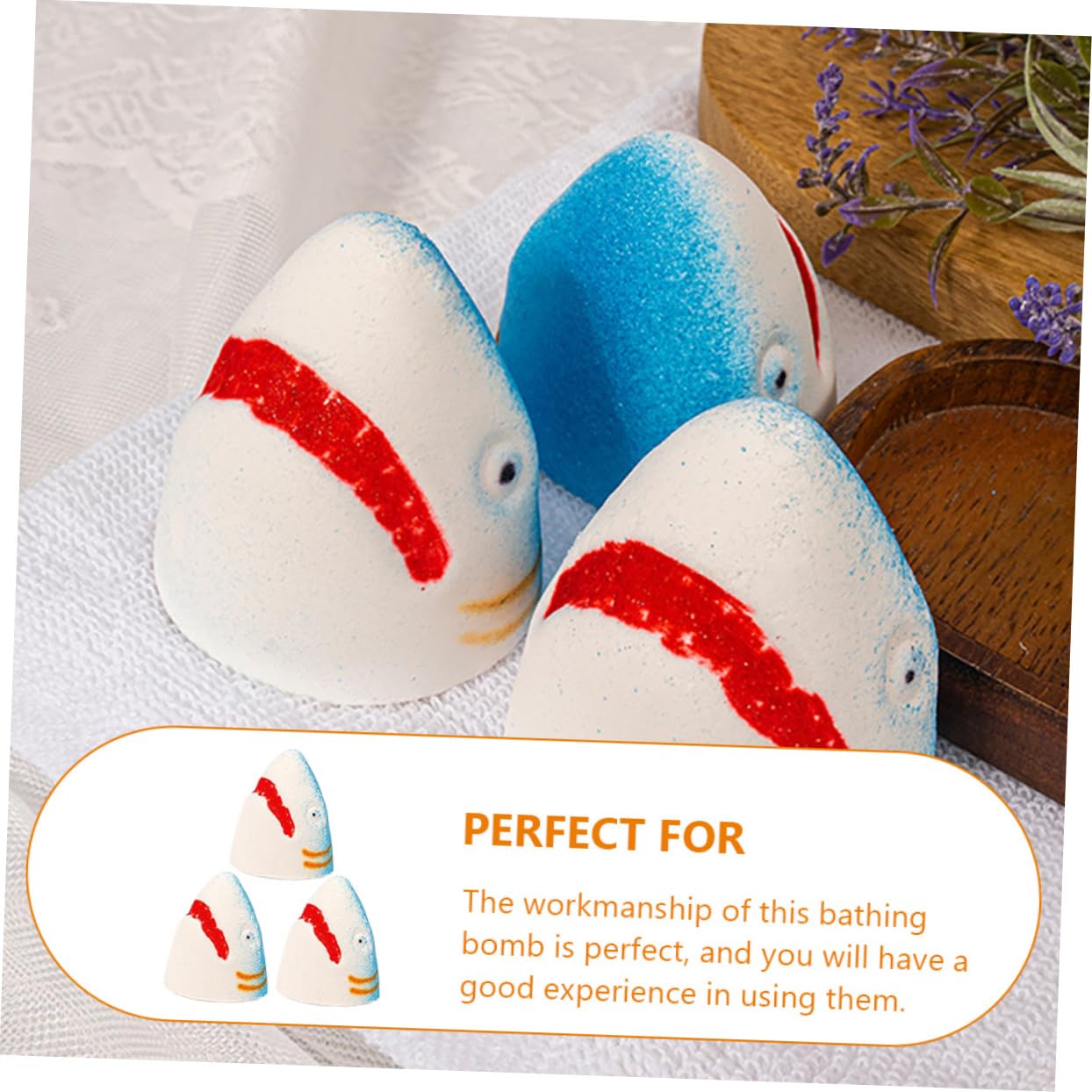 COLLBATH Bomba De Baño De 3 Unidades Aceite Esencial Burbujas Creativa Para Ducha