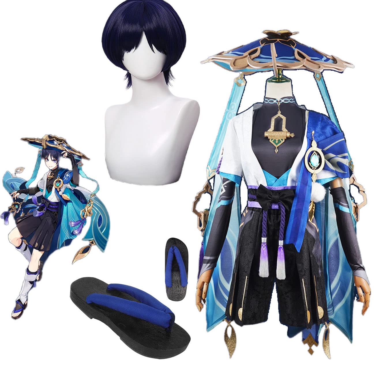 原神げんしん スカラマシュ(放浪者) 散兵 コスプレ用道具 笠 新品未開封 原神げんしん スカラマシュ(放浪者) 散兵 コスプレ衣装 高級感