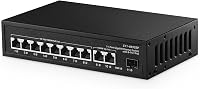 Binardat 11 portos Gigabit POE Switch, 8 POE+ port, 135W tápegység, fém ház 1