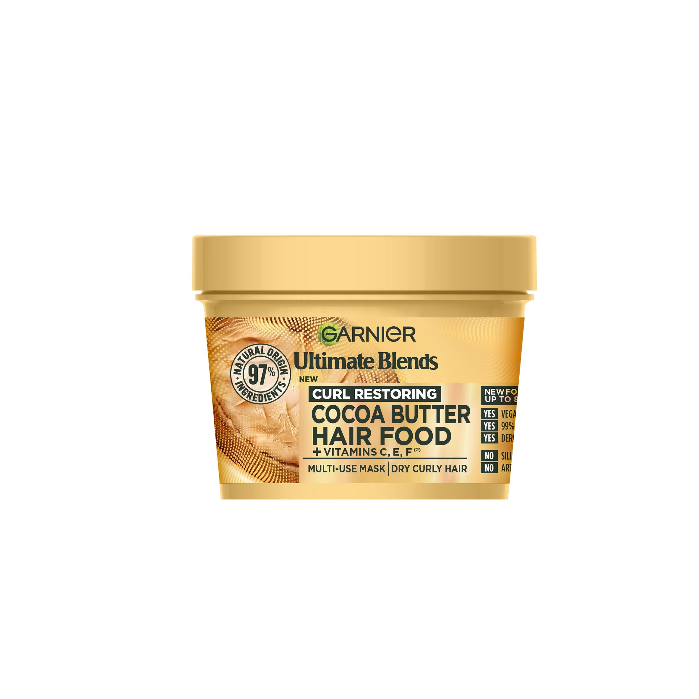 Garnier Ultimate Blends Unisex Hair Food Cocoa Butter Hair Mask