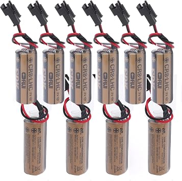 10-Pack 3V 2600mAh Lithium Battery Replacements for Fuji FDK CR8.LHC 17430, Toto CR8-LHC TH559EDV410R