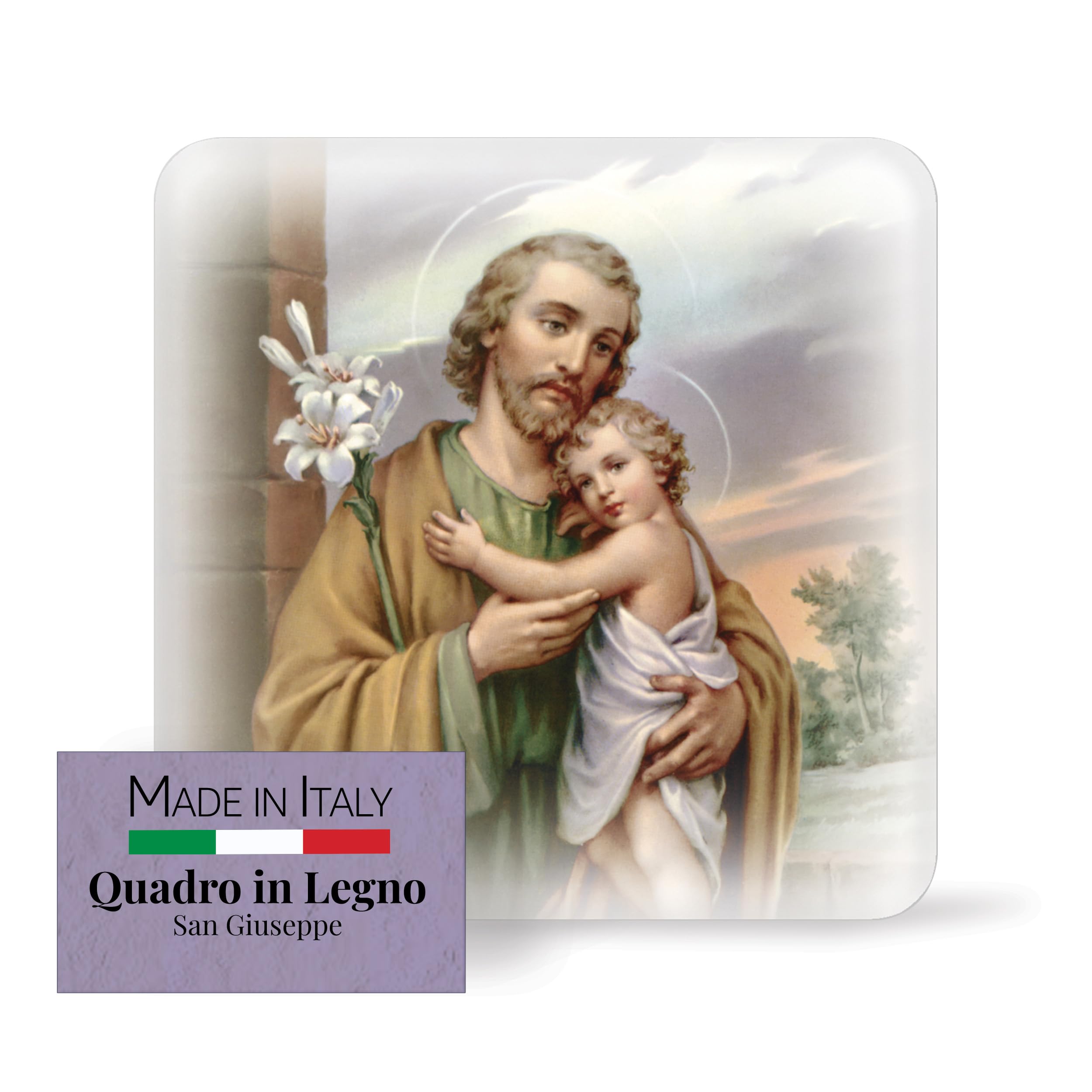 Fratelli Bonella Piastrella Padre Nostro 10x10cm - Ceramica Made In Italy Con Scatola Regalo - Foto 10