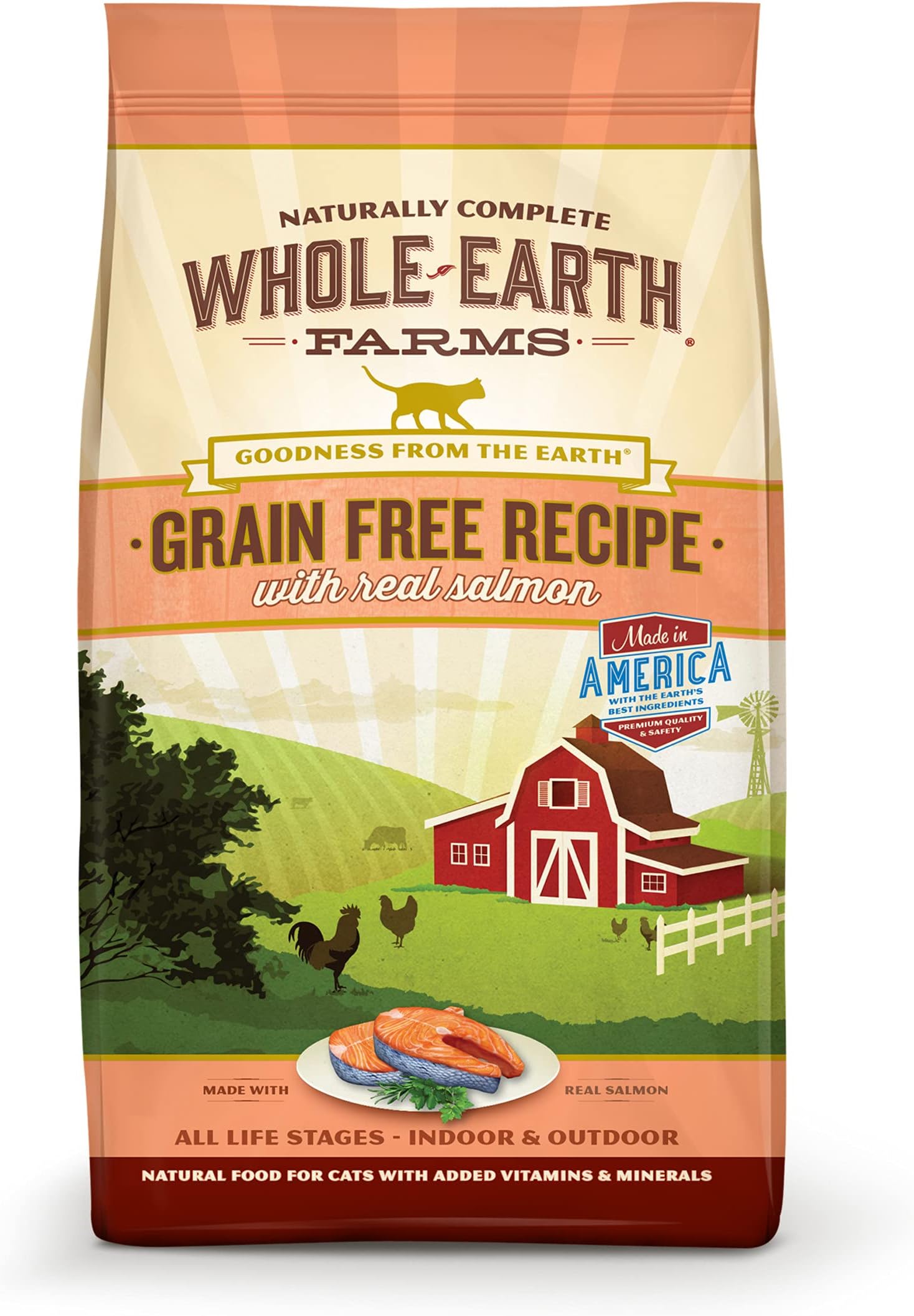 Whole Earth Farms Grain Free Dry Cat Food