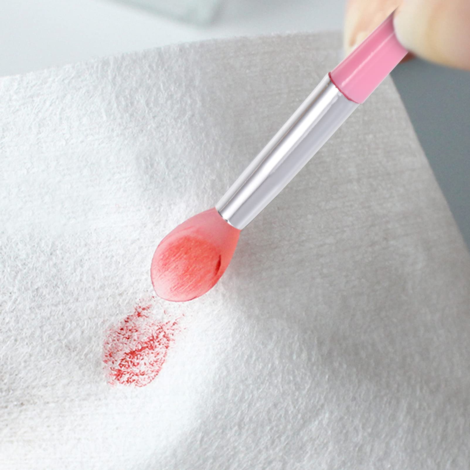 FOMIYES Lip Set Brush Applicators 2 Sets of 8pcs Each Skincare Tools for Face Lips