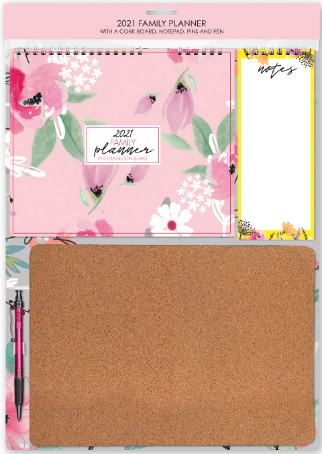 Buy 2021 Family Organiser Calendar Planner With Cork Board Pen buy-2021-family-organiser-calendar-planner-with-cork-board-pen