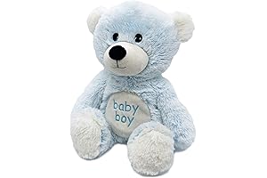 Warmies® Baby Boy Bear - Lavender Scented & Weighted Stuffed Teddy