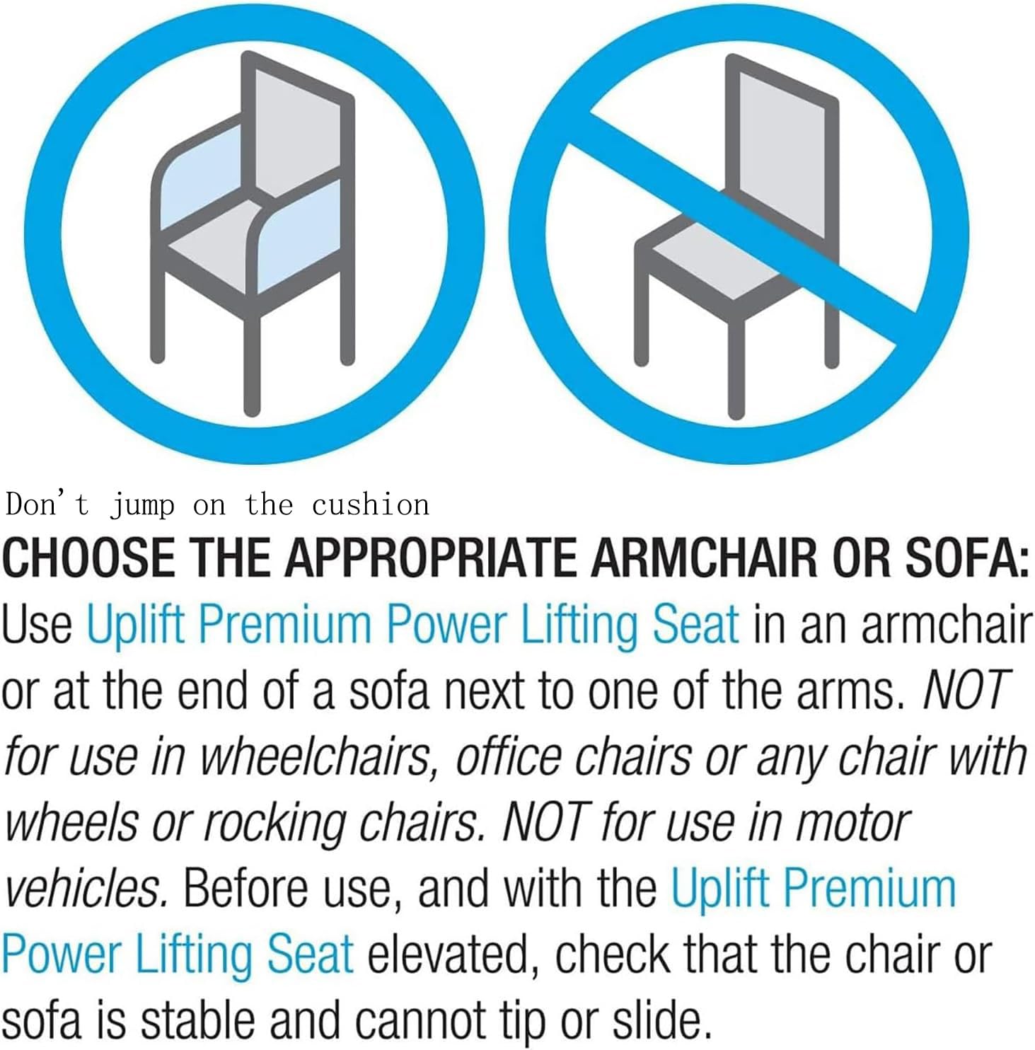 Asiento Elevador portátil Inteligente, cojín de Asistencia para Silla elevadora, Ayuda de Movilidad portátil, Elevador eléctrico de Espuma viscoelástica, con Asas de Transporte integradas, s