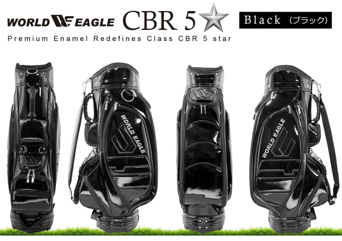 Amazon.co.jp: アウトレット WORLD EAGLE キャディバッグ CBR5