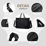 Laptop Tote Bag Computer Shoulder Bag for Women, Laptop Carrying Case Stylish Handbag for Work Travel