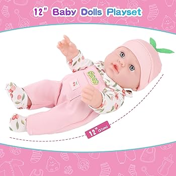 BABY ベイビードール限定 Amazon.co.jp: BDDOLL 12インチ ベビードール プレイセット 服と