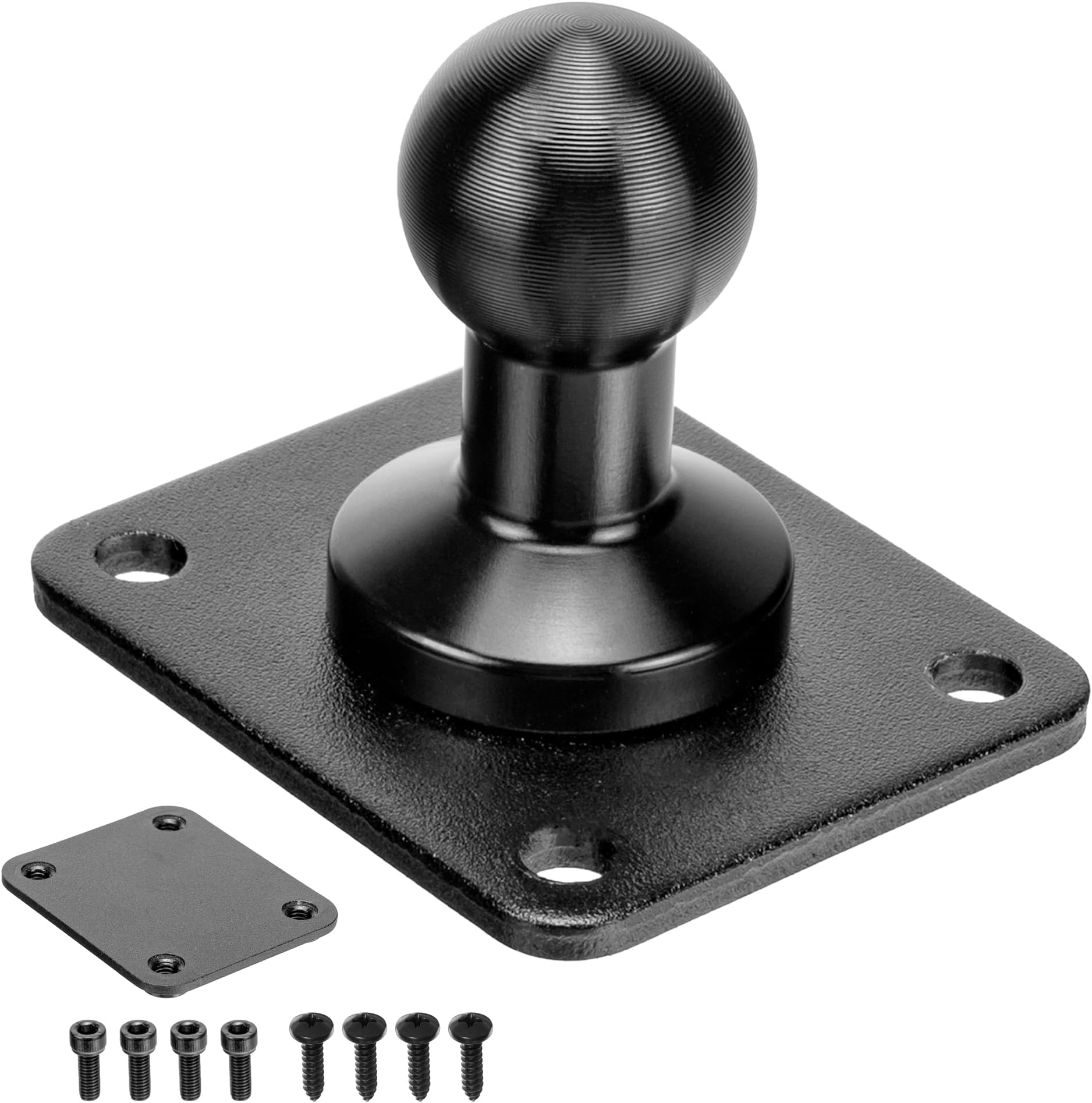 Tackform 20mm AMPS Mount with Hardware Kit All Metal Construction - Great for Direct to Dash, AMPS, or Grid Style Mounting Brackets